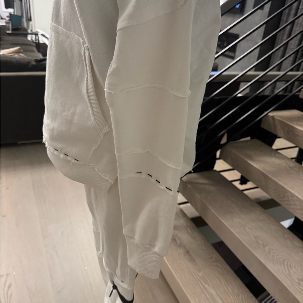 Women's White Tracksuit - Picture 8 of 10